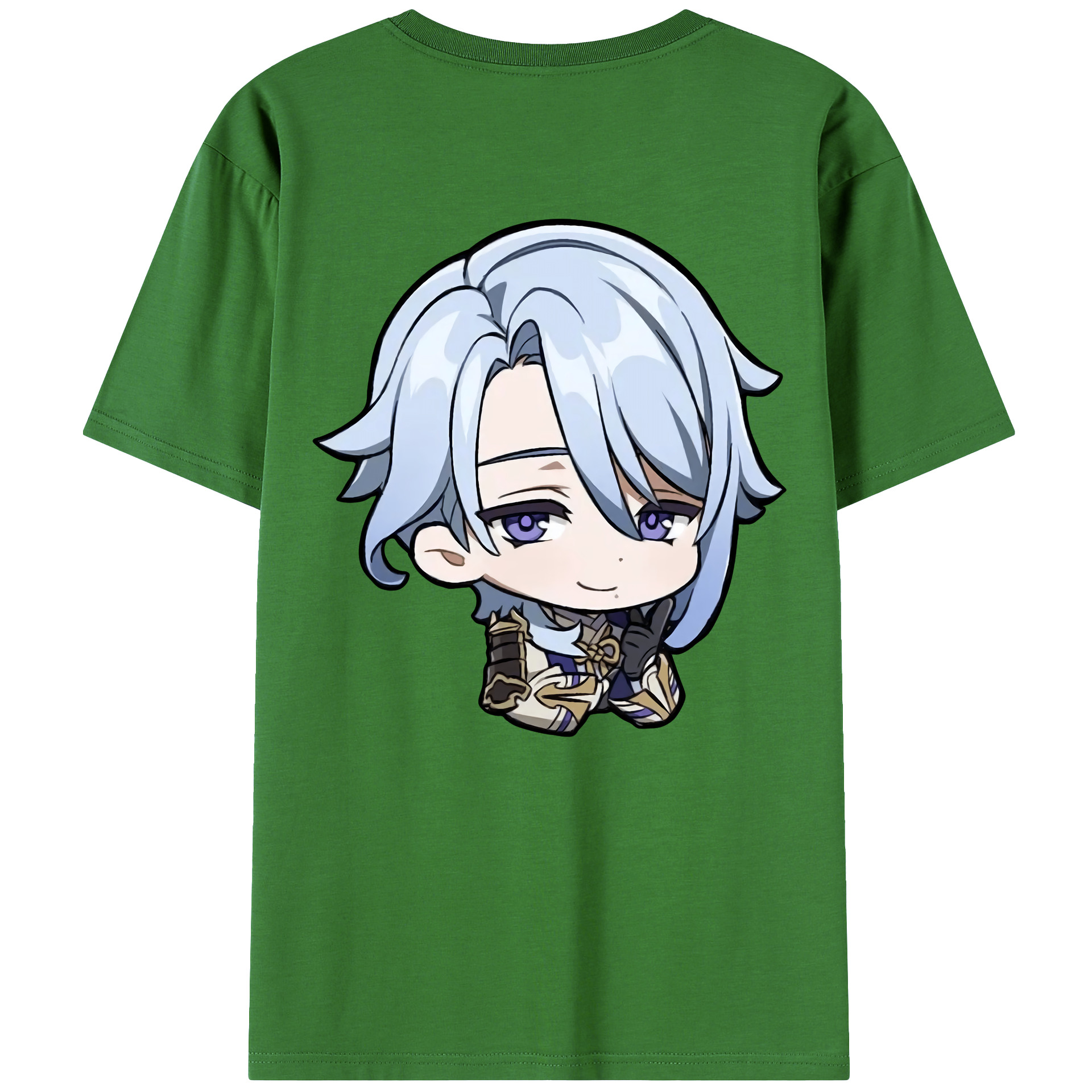 げんし神 神里綾人 かみさとあやと genshin Kamisato Ayato レディース半袖Tシャツ(バックプリント)